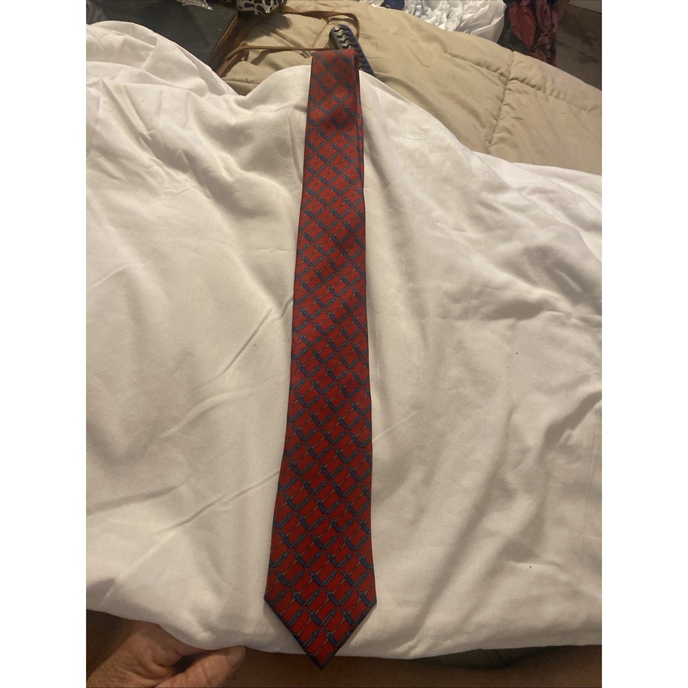 Men's Mario Valentino Neck Tie 100% Silk Workwear Quiet Luxury